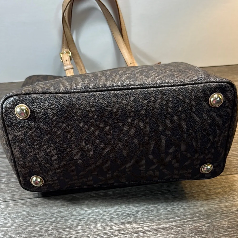 Michael Kors Dark Brown Signature Tote